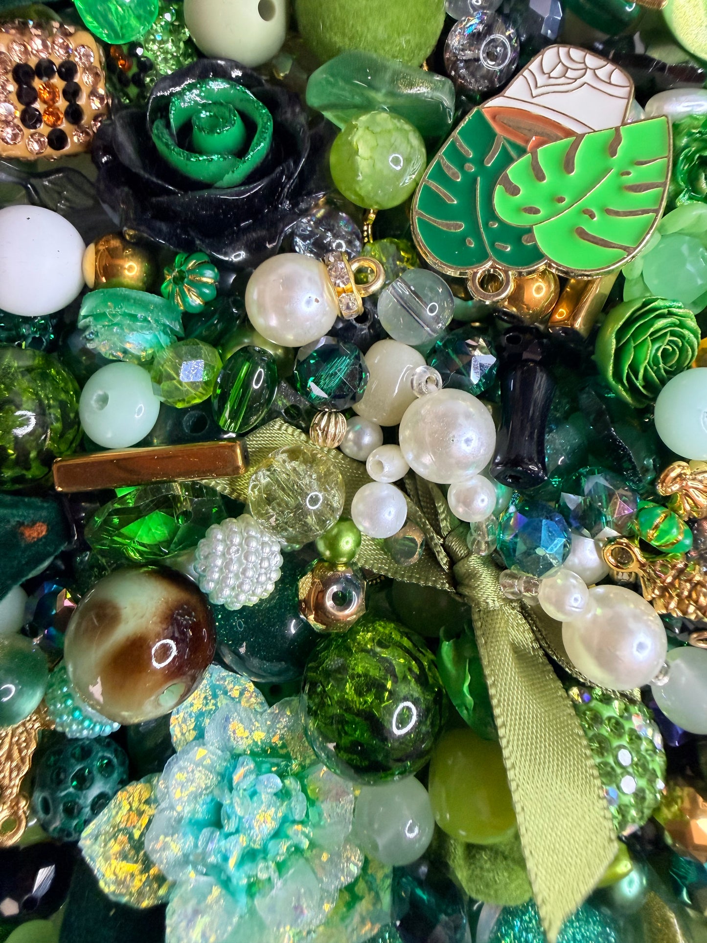 🍃 Shimmering Forest Bead Mix - Extremely limited availability