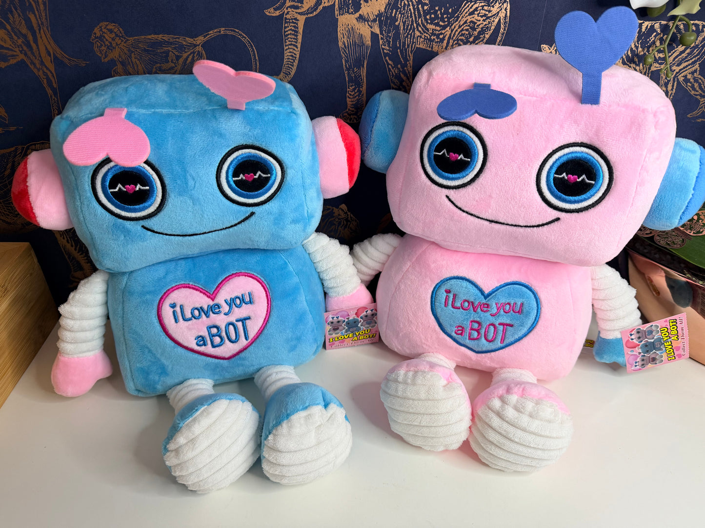 🤖 XL Plushies Raffle 💙🩷