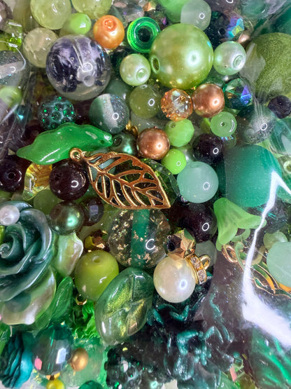 🍃 Shimmering Forest Bead Mix - Extremely limited availability