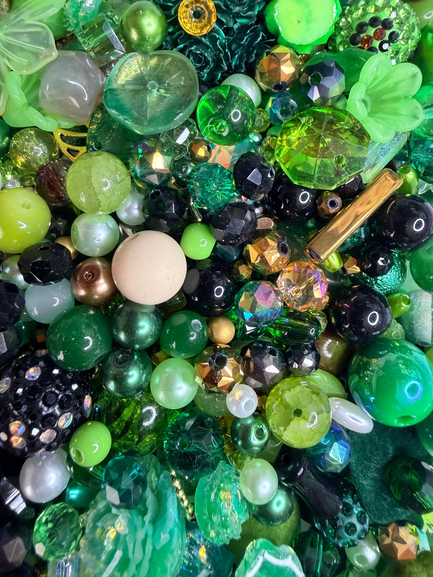 🍃 Shimmering Forest Bead Mix - Extremely limited availability