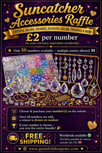 ✨ Crystal Suncatcher Accessories Bundle Raffle ✨