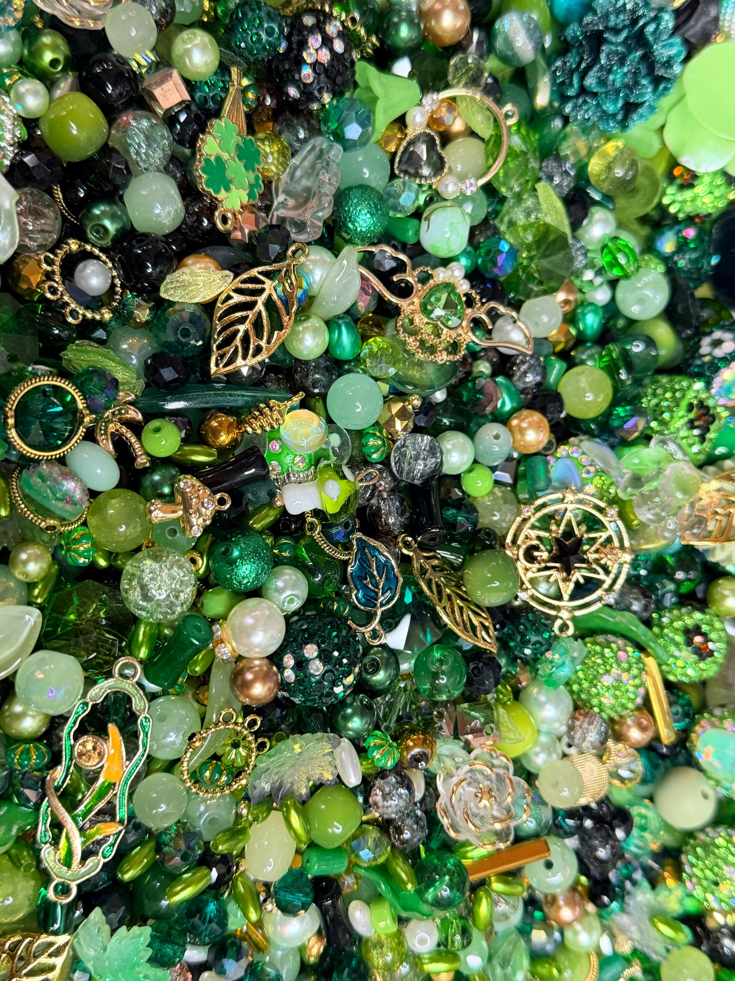 🍃 Shimmering Forest Bead Mix - Extremely limited availability