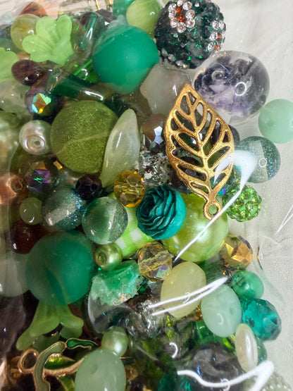 🍃 Shimmering Forest Bead Mix - Extremely limited availability