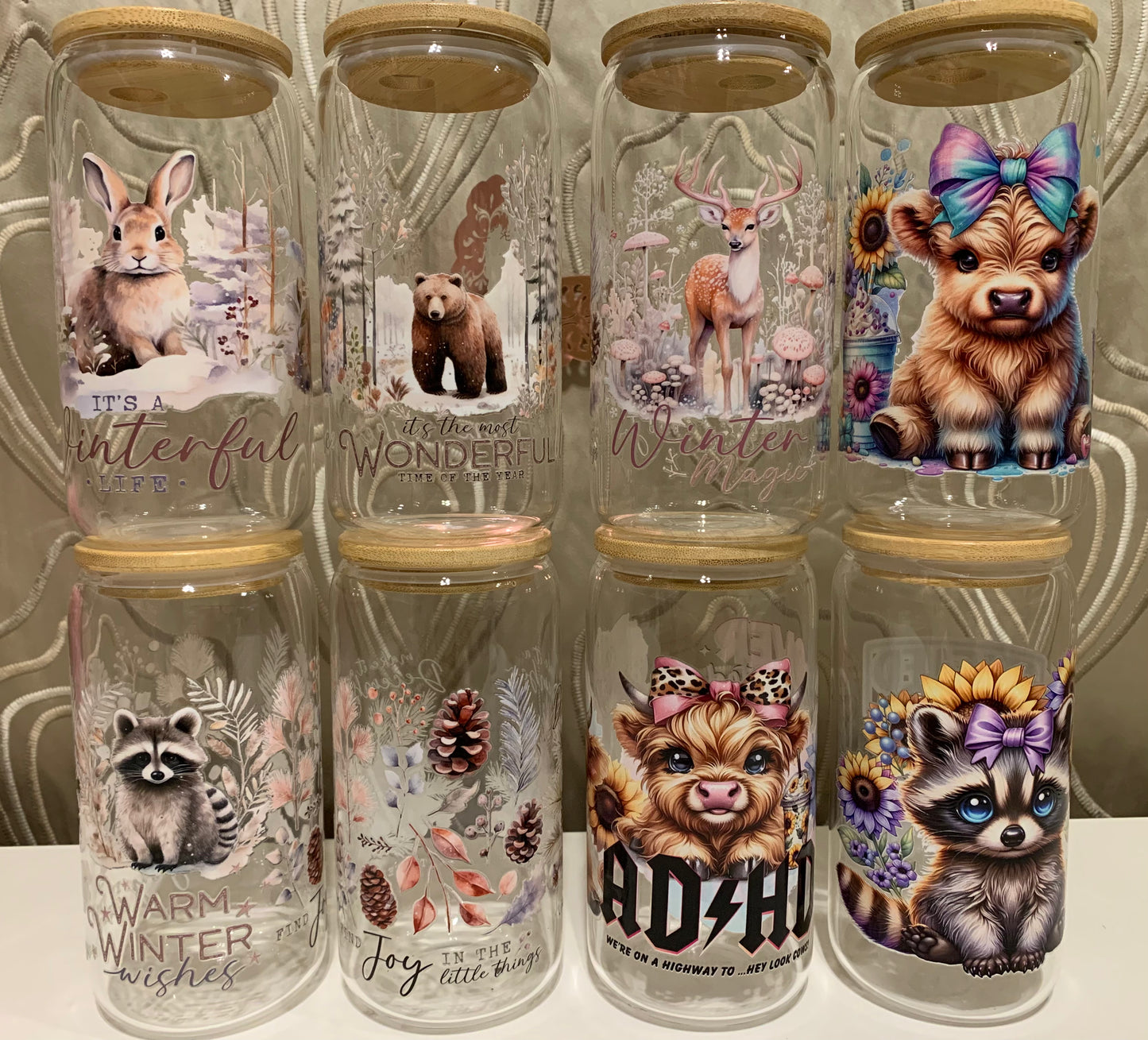 🌟Custom 16oz Glass Tumbler