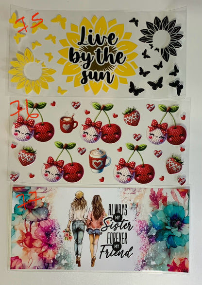 🌟Custom 16oz Glass Tumbler