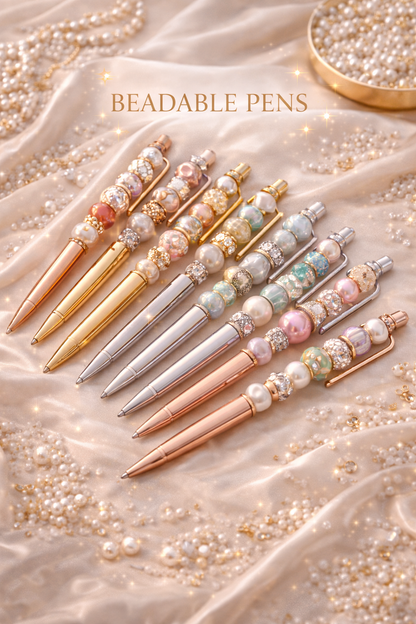 ✨ Handmade Beadable Pens ✨