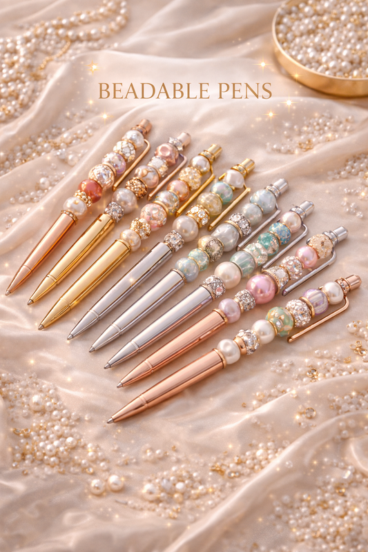 ✨ Handmade Beadable Pens ✨