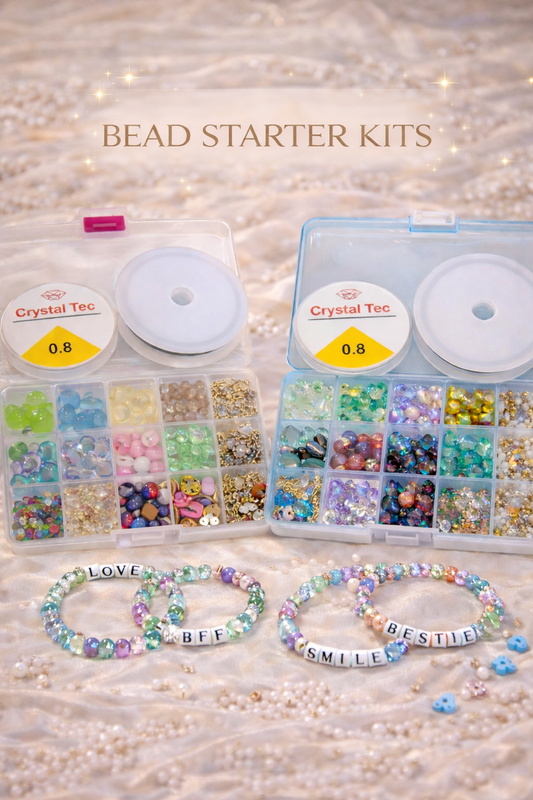 ✨ Bead Starter Kits – Crystal or Glass Beads ✨